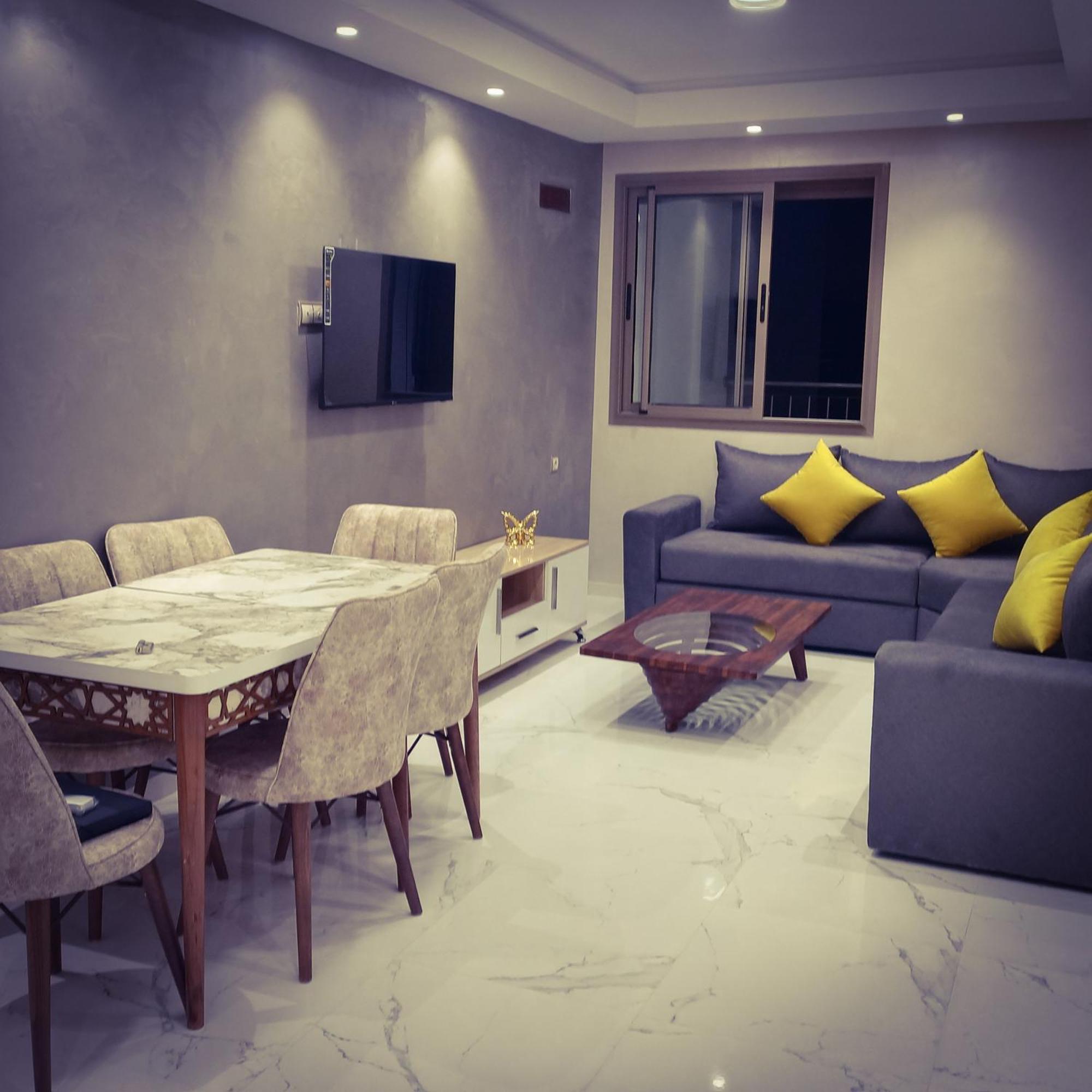 Super Apartement Totalement Neuf Et Climatise A Cote Du Centre Commercial Marjane M2 Tangier Exterior photo
